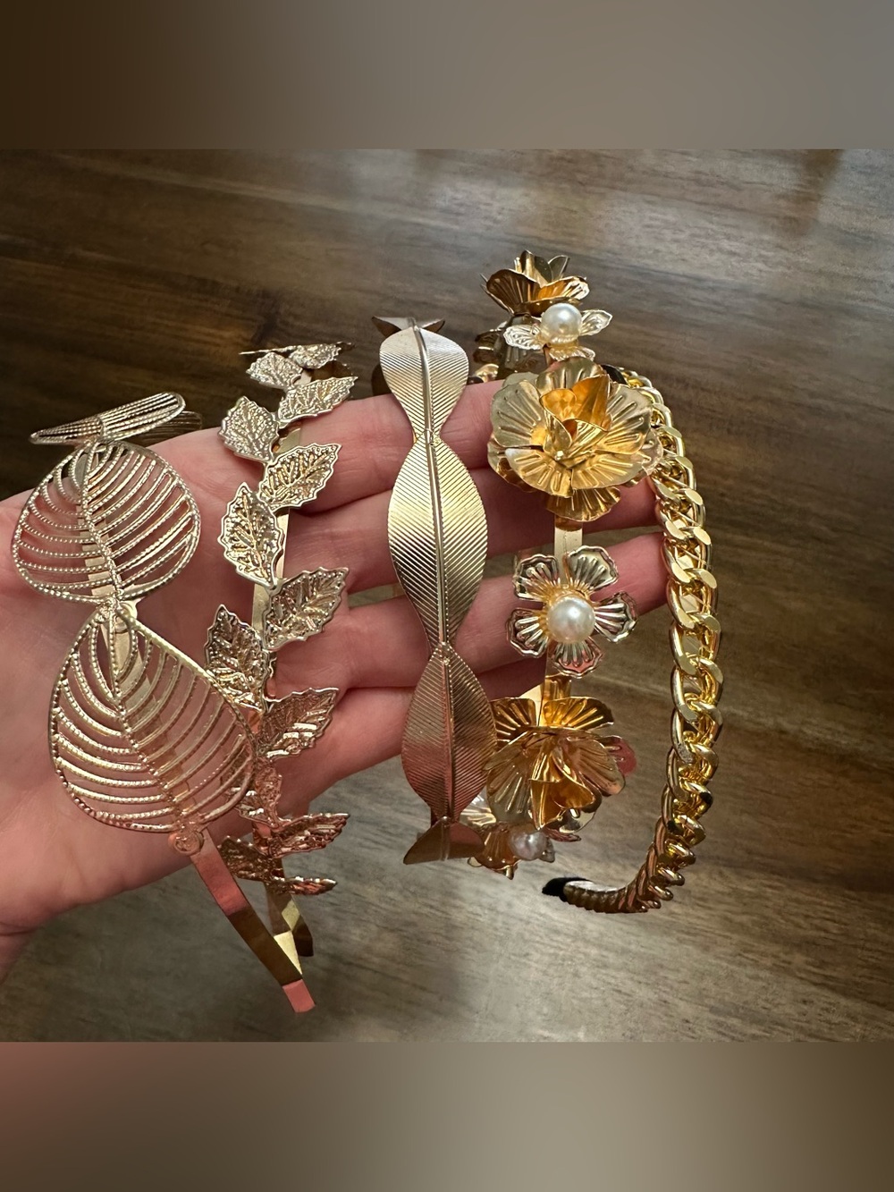 Gold Headbands Leaf/Floral/Greek Goddess
